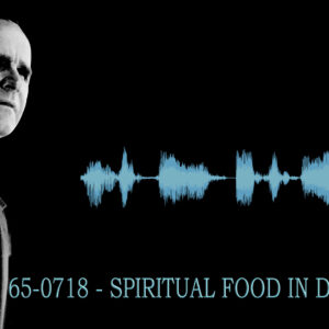 SPIRITUAL FOOD IN DUE SEASON (Pt2)